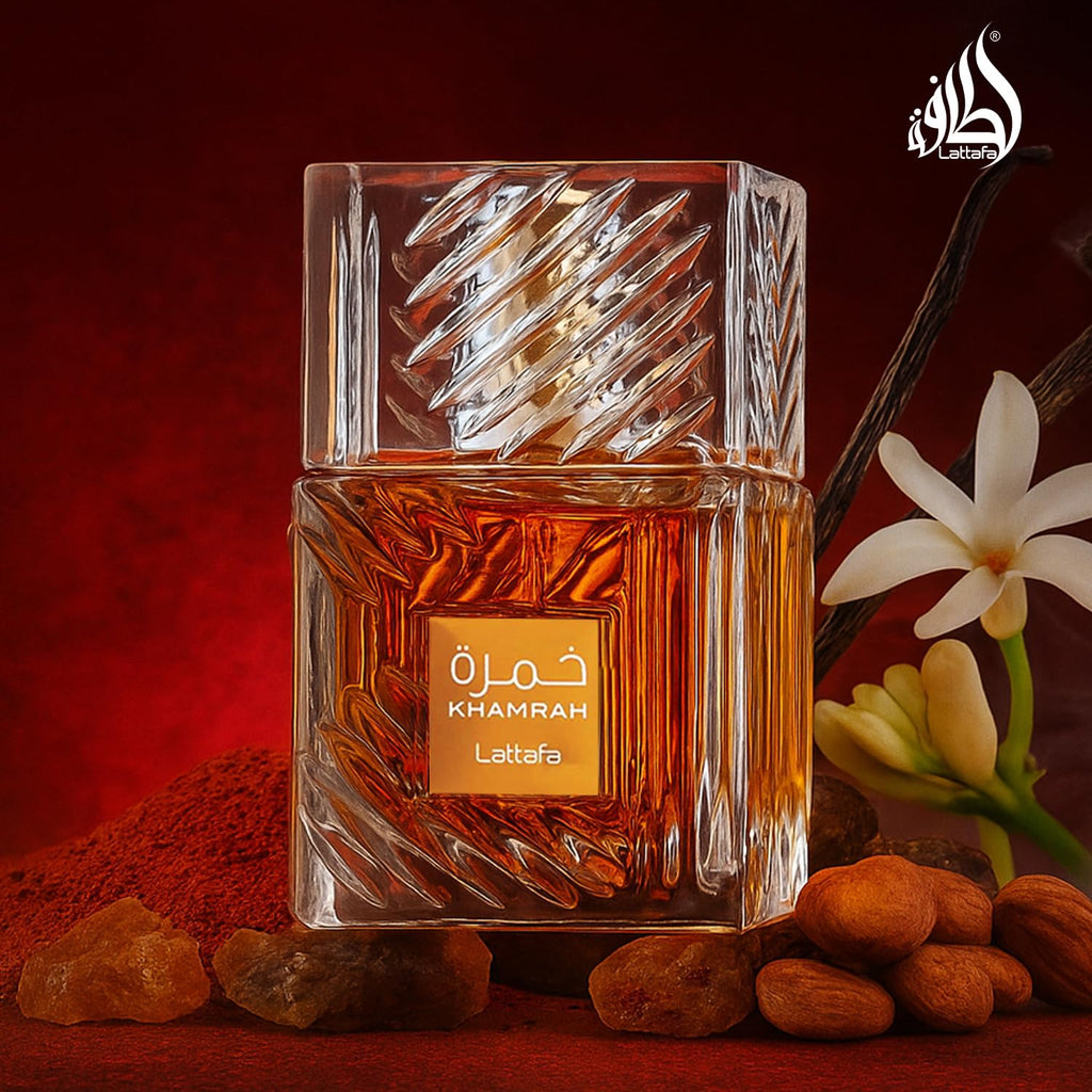 Lattafa Khamrah - Vanilla, Warm Spicy, Amber, Cinnamon - Eau de Parfum Long-Lasting Fragrance for Unisex, 3.40 Ounce / 100 ml | Unisex, Long-Lasting Fragrance, 3.40 Ounce / 100 Unisex, Long-Lasting Fragrance, 3.40 Ounce / 100 ml