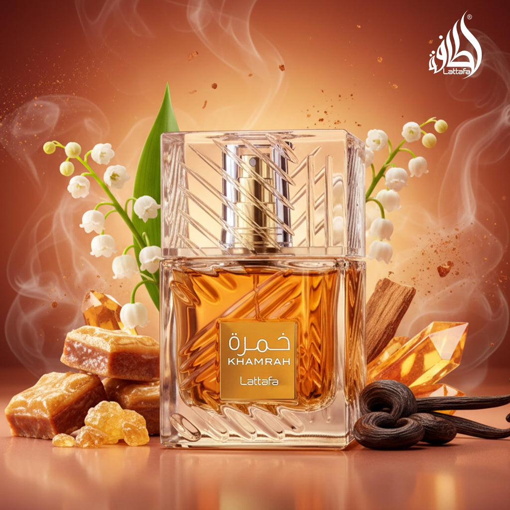 Lattafa Khamrah - Vanilla, Warm Spicy, Amber, Cinnamon - Eau de Parfum Long-Lasting Fragrance for Unisex, 3.40 Ounce / 100 ml | Unisex, Long-Lasting Fragrance, 3.40 Ounce / 100 Unisex, Long-Lasting Fragrance, 3.40 Ounce / 100 ml