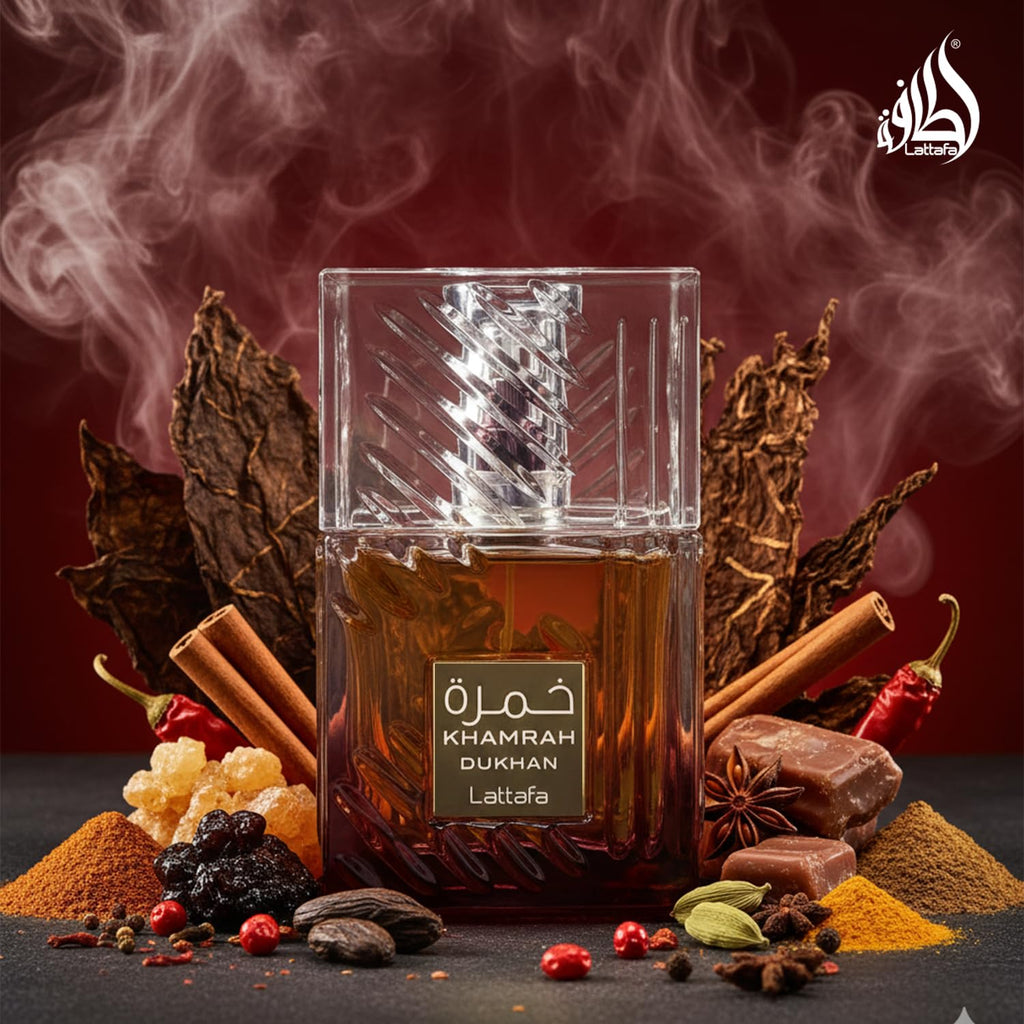 Lattafa Khamrah - Vanilla, Warm Spicy, Amber, Cinnamon - Eau de Parfum Long-Lasting Fragrance for Unisex, 3.40 Ounce / 100 ml | Unisex, Long-Lasting Fragrance, 3.40 Ounce / 100 Unisex, Long-Lasting Fragrance, 3.40 Ounce / 100 ml