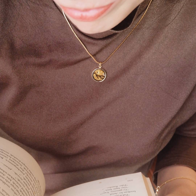Capricorn Zodiac Sign Sustainable Necklace